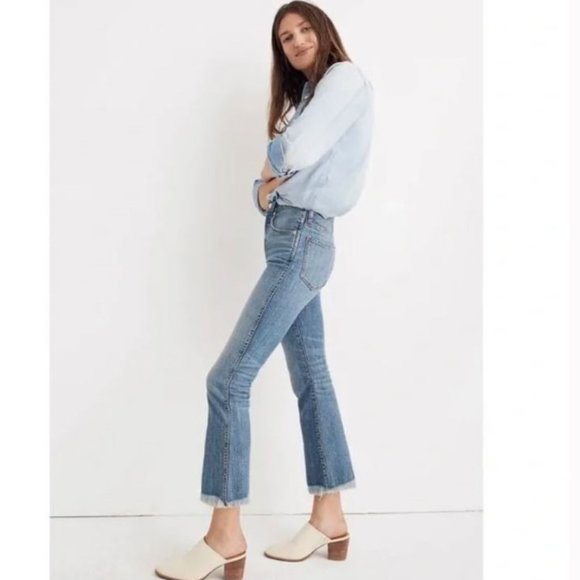 Madewell Denim - Madewell Cali Demi-Boot Comfort Stretch Eco Edition Jeans Size 30